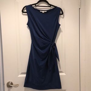DVF Blue Wrap Dress